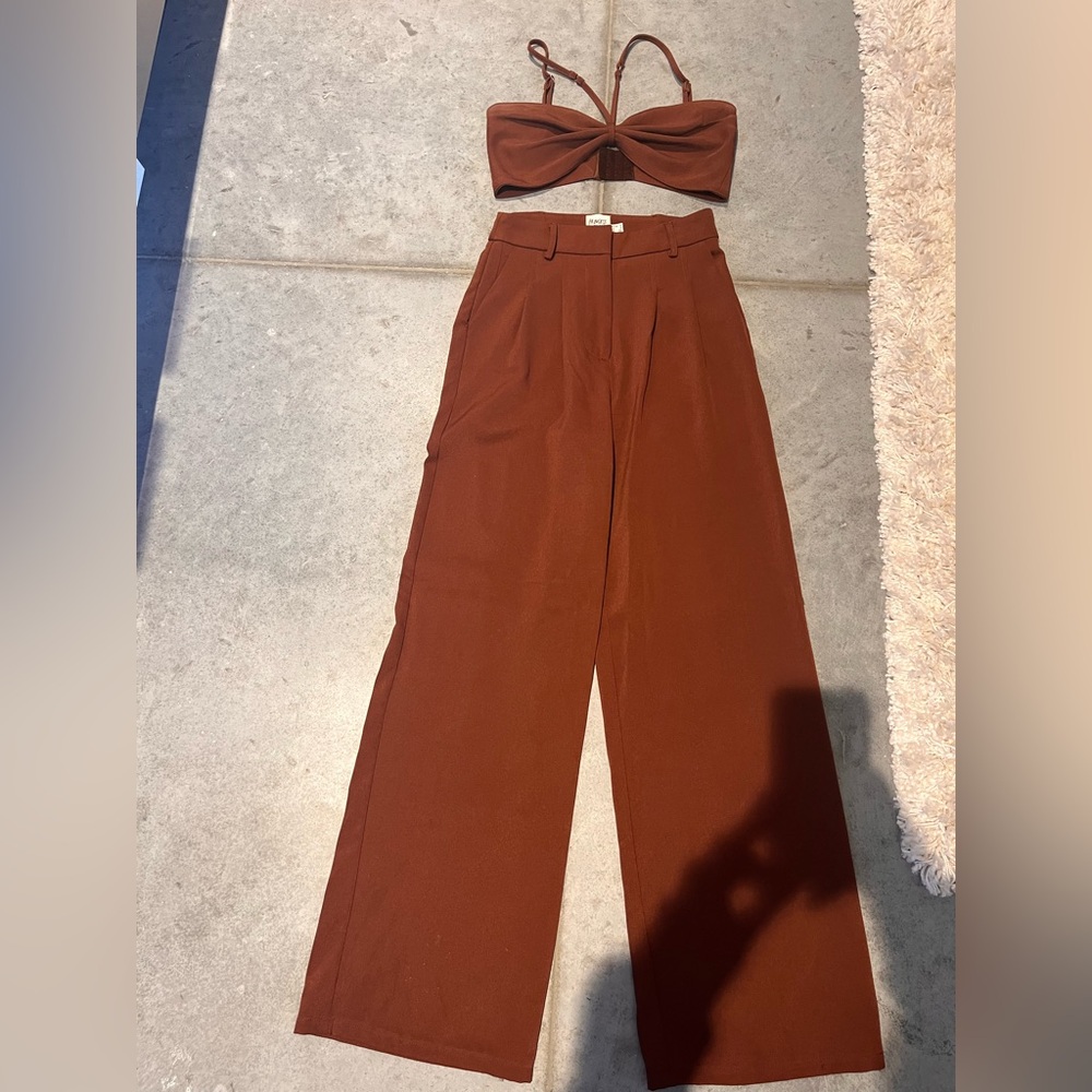 Princess Polly Brown Matching Set